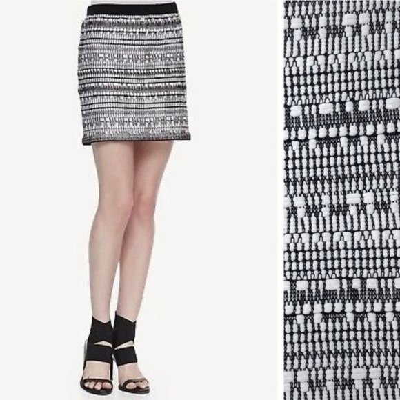 Helmut Lang Variant Grid Woven Skirt Linen Mini Size Small - Picture 1 of 11